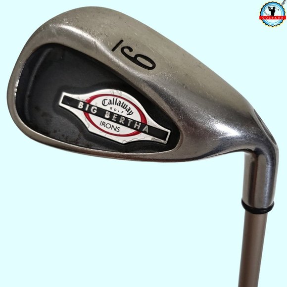 Callaway Ladies 2002 Big Bertha Single 9-Iron Right-Handed Graphite Shaft 34.5"L - Picture 1 of 10